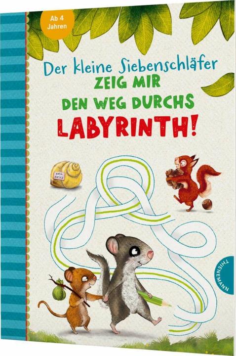 Produktbild Der kleine Siebenschläfer: Zeig mir den Weg durchs Labyrinth! (Deutsch, Sabine Bohlmann, Kerstin Schoene, Christine Rechl, 2023)