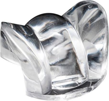 Ledil Lens assembly, 100°, adhesive mounting / rivet mounting, 16x16x9.1mm