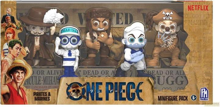 Boti ONE PIECE 39653 - COLLECTIBLE FIGURES 5-PACK PIRATES & MARINES
