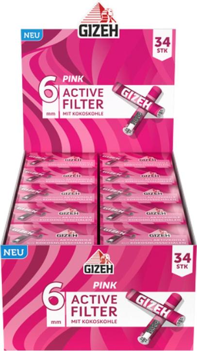 Immagine prodotto Filtro attivo rosa 6mm 34pz