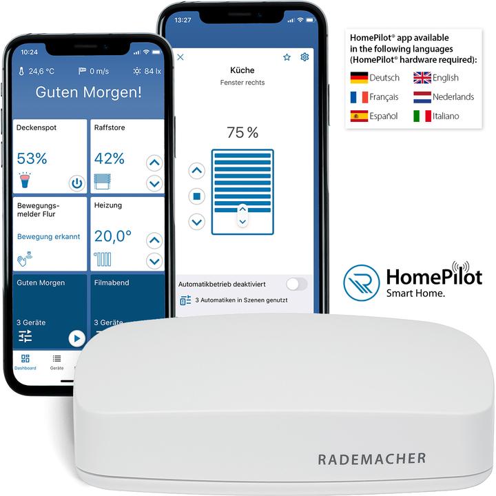 Produktbild Rademacher RolloTron Schwenkwickler Standard DuoFern Minigurt 2550-UW