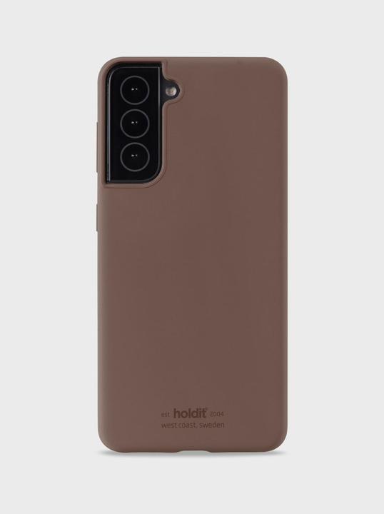 Immagine prodotto Holdit Custodia per telefono in silicone marrone scuro (Samsung Galaxy S22+)