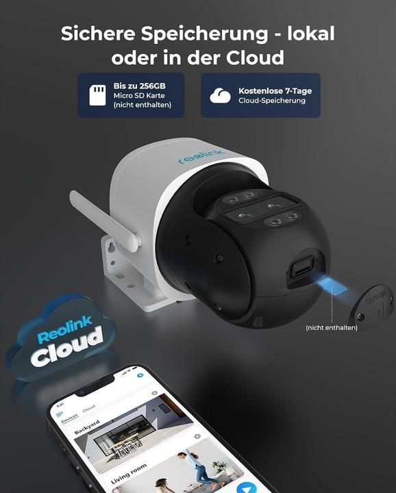 Image du produit Reolink TrackMix Wired LTE (2560 x 1440 Pixels)