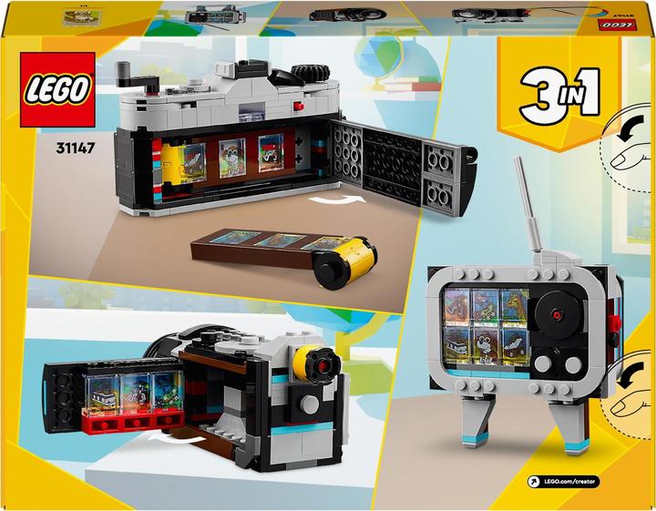 Immagine prodotto LEGO Fotocamera retrò (31147, LEGO Creator 3-in-1)