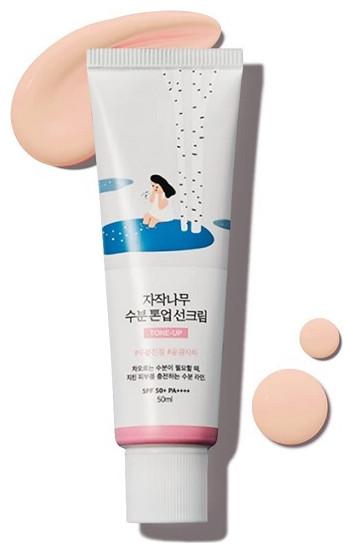 Round Lab Birch Sap Moisturizing Tone-Up Sunscreen 50ml (Suntan cream, 50 ml)