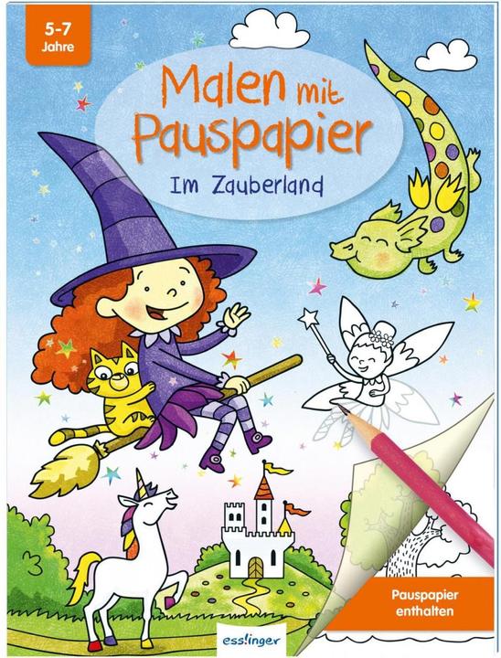 Produktbild Malen mit Pauspapier: Im Zauberland