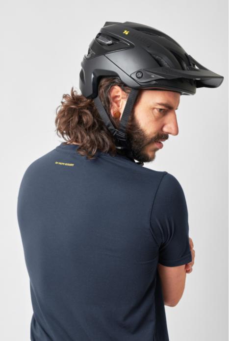 Actual product image dirtlej Mountee Shortsleeve Jersey, blue/lime, L (L)