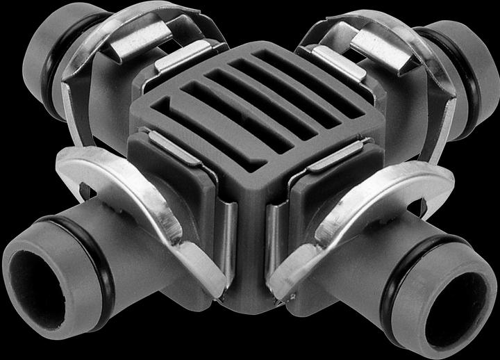 Actual product image Gardena Crosspiece (Drip irrigation connector + branch)
