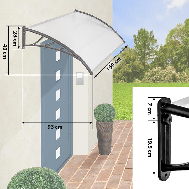 Actual product image tectake Canopy