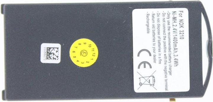Immagine prodotto AGI 14950 - Batteria ricaricabile - nichel metal idrato (NiMH) - 1100 mAh - 2,4 V - 75 mm - 5 mm