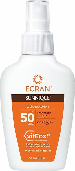 Image du produit Ecran Spray Sunnique SPF50 100ml (Spray solaire, SPF 50, 100 ml)