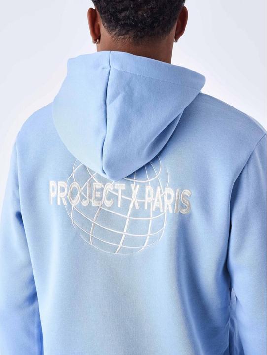 Produktbild Project X Paris Kapuzen-Sweatshirt mit Weltkarten-Motiv (S)