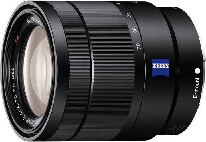 Actual product image Sony E 16-70mm f4 ZA OSS Zeiss Vario-Tessar T E-Mount (Sony E, APS-C / DX)