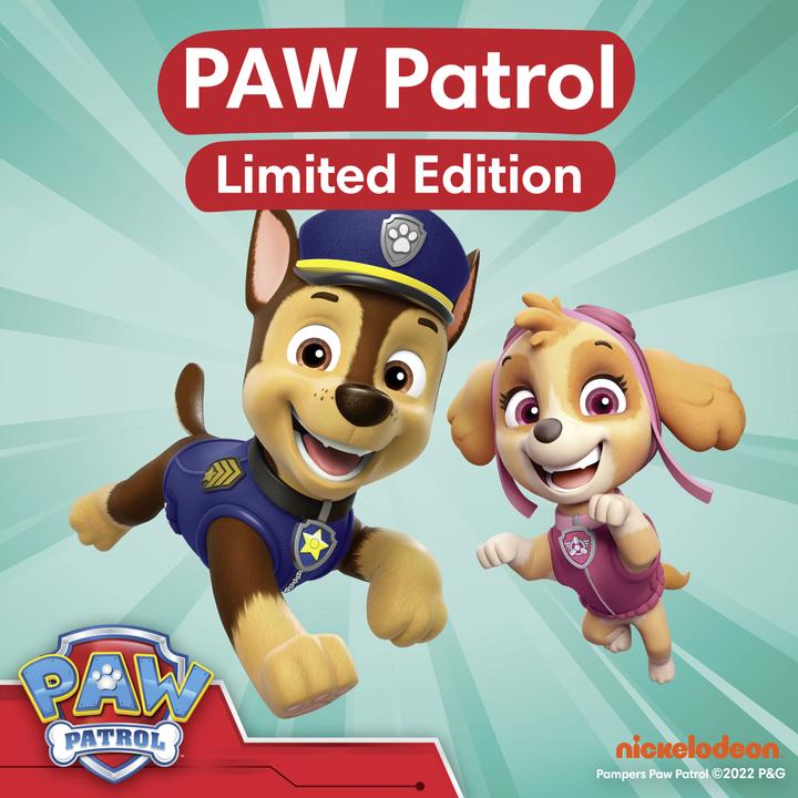 Actual product image Pampers Baby Dry Paw Patrol (Size 6, Pack, 19 Piece)