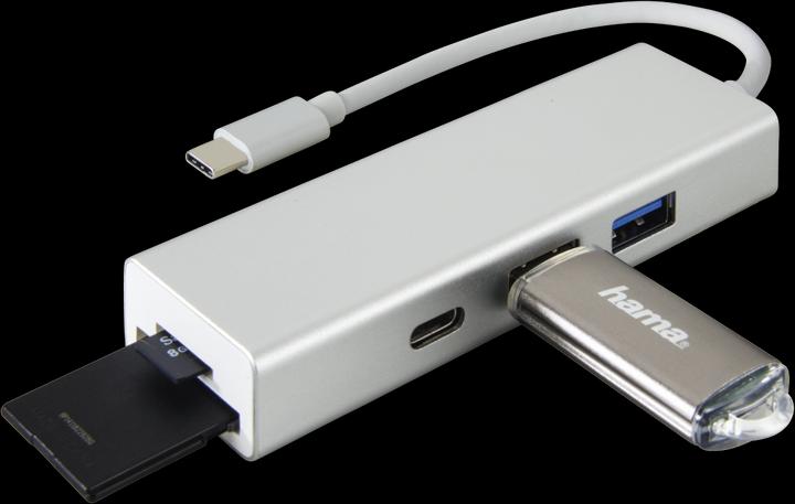 Produktbild Hama Aluminium (USB-C, 5 Ports)