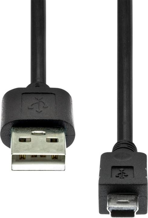 Produktbild ProXtend USB 2.0 A to Mini B 5P M/M Black 1M (1 m, USB 2.0)