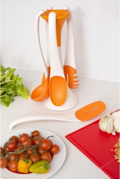 Actual product image ViceVersa 5 kitchen tools set attraction orange 13722