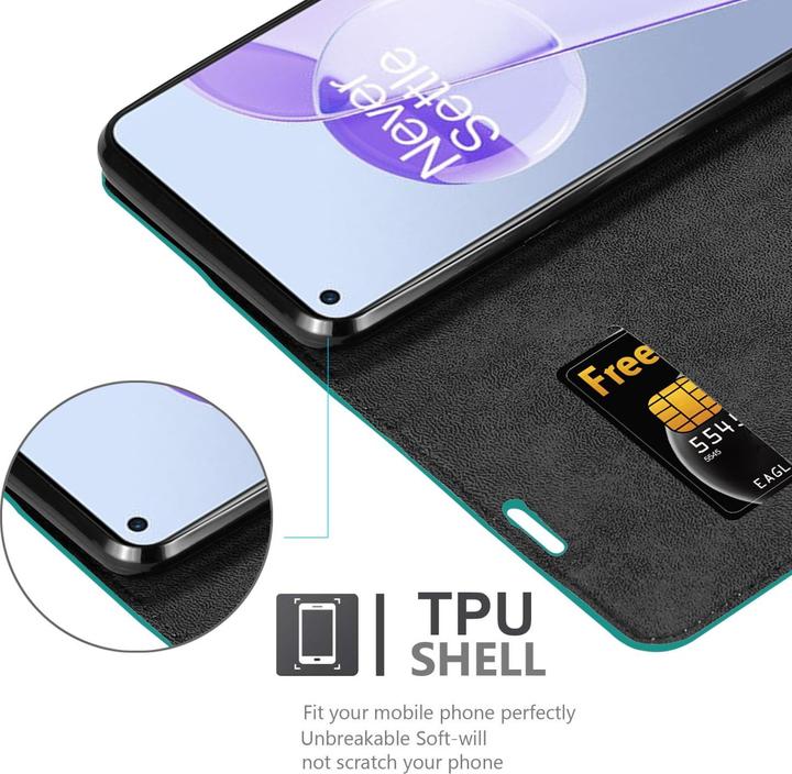 Produktbild Cadorabo Book Invis. Magnet Hülle (OnePlus 9RT 5G)