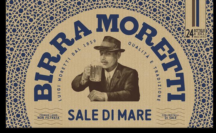 Actual product image Birra Moretti Sale di Mare (24 x 33 cl)