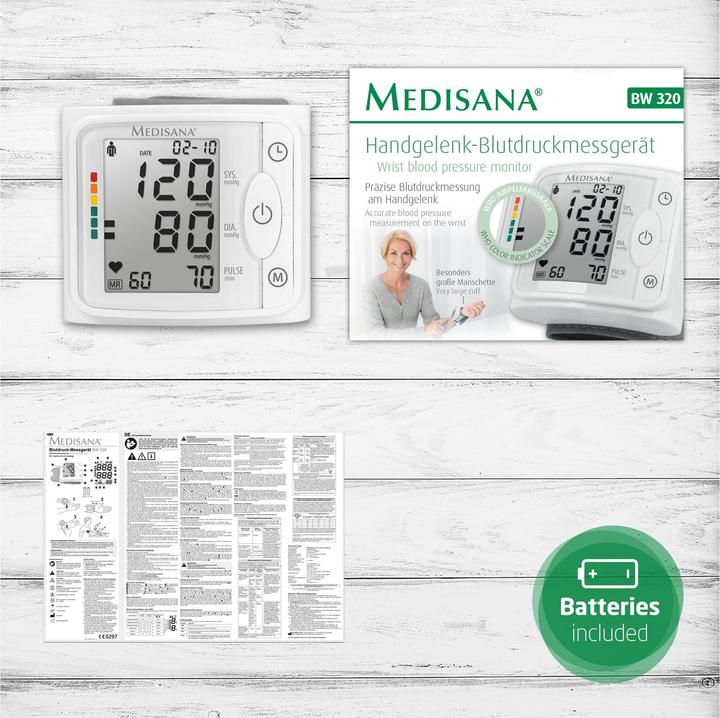 Image du produit Medisana BW320 (Tensiomètre au poignet)