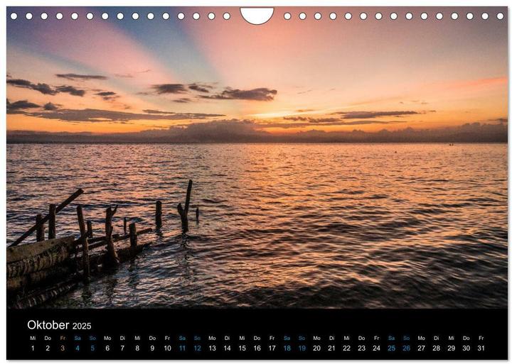 Produktbild Philippinen Foto Wandkalender 2025 (Wandkalender 2025 DIN A4 quer), Monatskalender (A4)