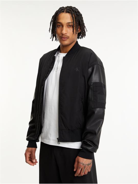 Produktbild Calvin Klein Jeans Faux Leather Bomber Jacket (M)