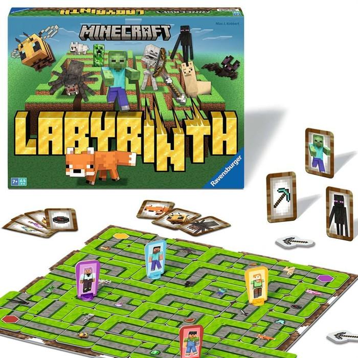 Produktbild Ravensburger 24684 - Minecraft Labyrinth - Der Spieleklassiker für 2-4 Spieler ab 7 Jahren mit (Multilingual)