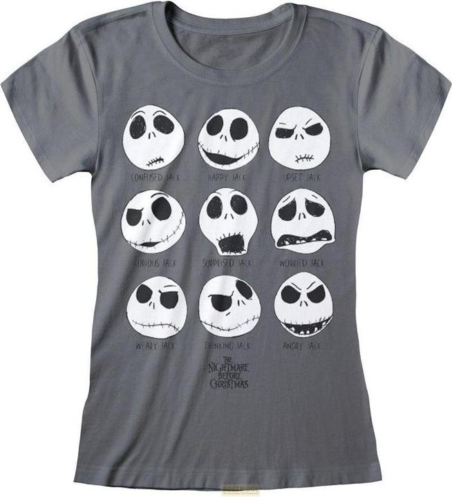 Image du produit The Nightmare Before Christmas Many Faces Of Jack (ajusté) (L)