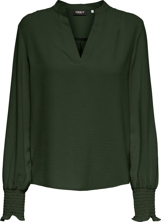 Image du produit Only Coupe normale Col rond Manches smockées Manches volumineuses Top Top (XS)
