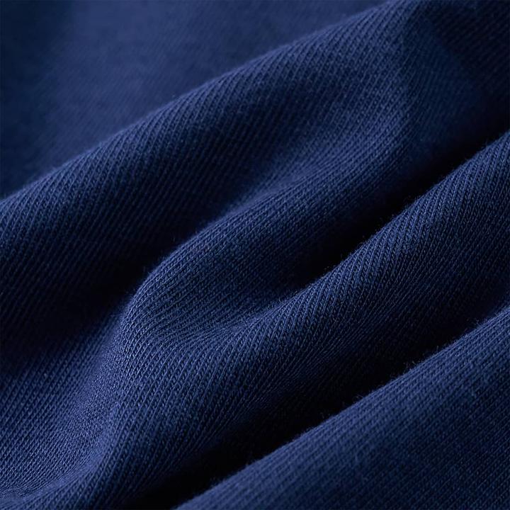 Immagine prodotto VidaXL Camicia da bambino a maniche lunghe blu navy 128,Materiale: 95 % cotone (128)