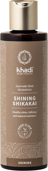 Actual product image Khadi Shining Sikakai (200 ml, Liquid shampoo)