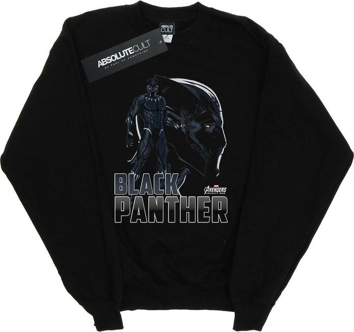 Immagine prodotto Avengers Infinity War Black Panther Character Felpa Ragazzi (152, 158)