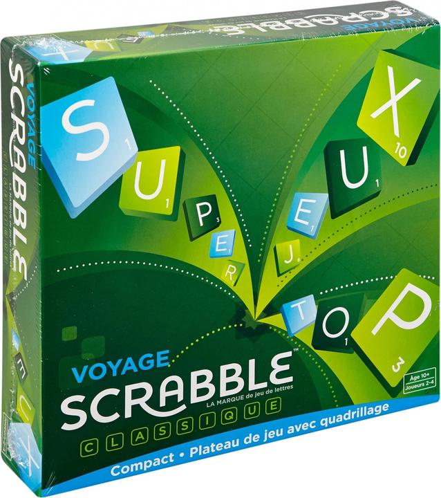 Image du produit Mattel Games Scrabble Voyage - Jeu de Société - 10 ans et + (Français)