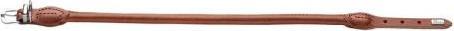 Produktbild Hunter Halsband Round & Soft Canadian Up für Hunde Cognac S (S, Hund)