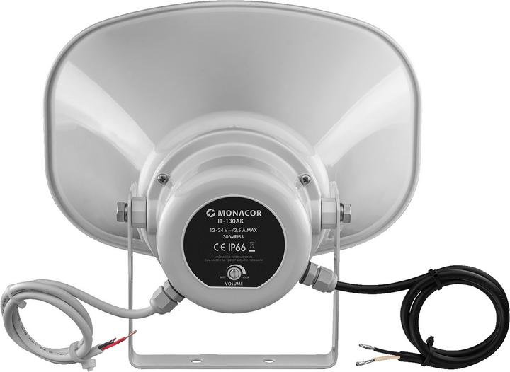Actual product image Monacor Active horn speaker (Active, 1x 20 W)