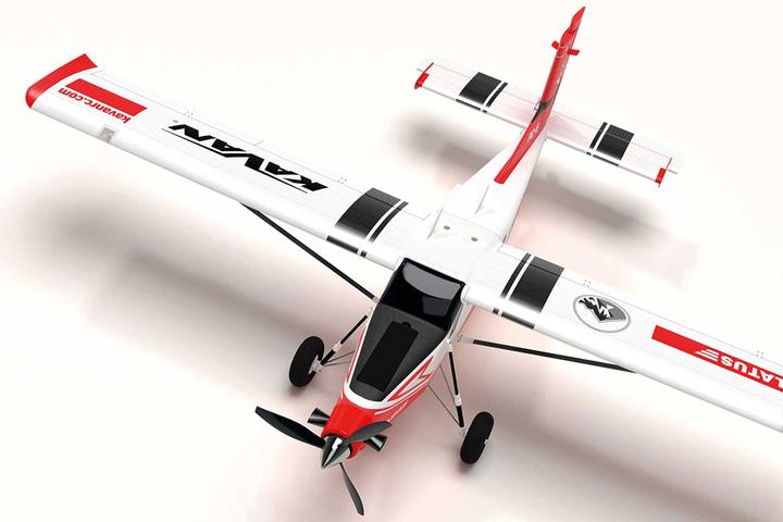 Immagine prodotto Kavan Pilatus PC-6 Porter 1500mm ARF - rosso (Elicottero in scala)