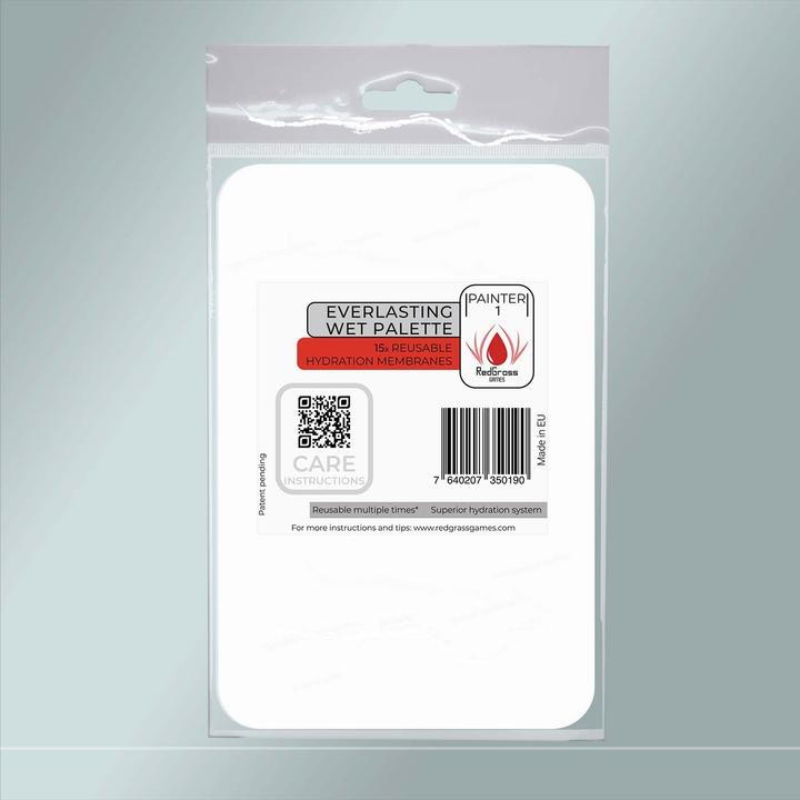 Actual product image Redgrass 15x Reusable Membranes Painter v1 & Lite for Everlasting Wet Palette -