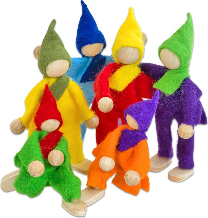Produktbild Magic Wood Filzpuppen, 6-tlg.