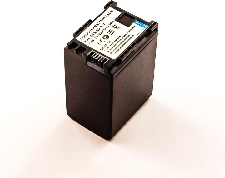 Produktbild AGI Akku kompatibel mit Canon LEGRIA HF G40 - Akku - 2.400 mAh (Akku)