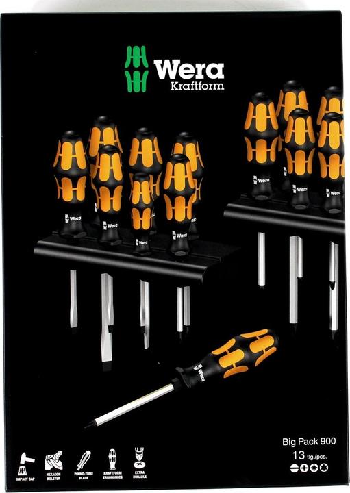 Produktbild Wera Kraftform Big Pack 900 (Torx (TX))