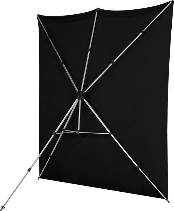 Produktbild Westcott X-Drop Pro - Rich Black (8' x 8') Kit (240 cm, 240 cm)