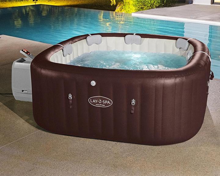Image du produit Bestway Lay-Z-Spa Maldives Hydrojet Pro 201x201x80cm (7 pers.)