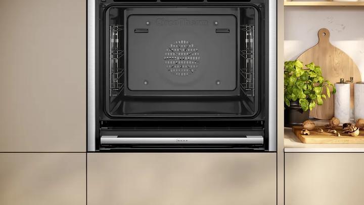 Produktbild Neff N 90, Built-in oven with added steam function, 60 x 60 cm, Stainless steel, B64VS31N0