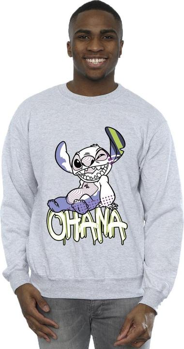 Produktbild Disney Lilo And Stitch Ohana Graffiti Sweatshirt (XL)