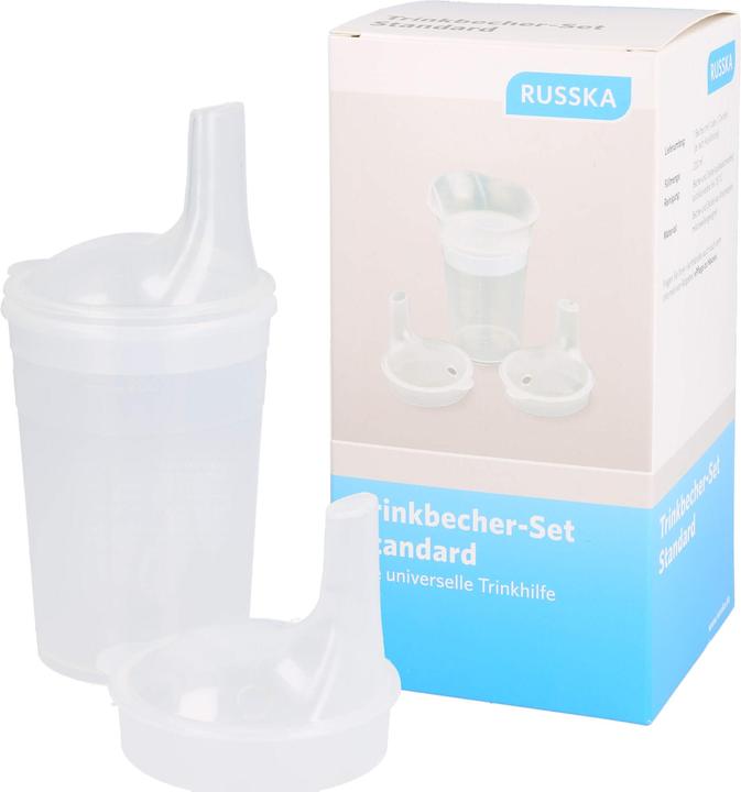 Immagine prodotto Russka Set di tazze standard con 2 coperchi (Con bevanda)