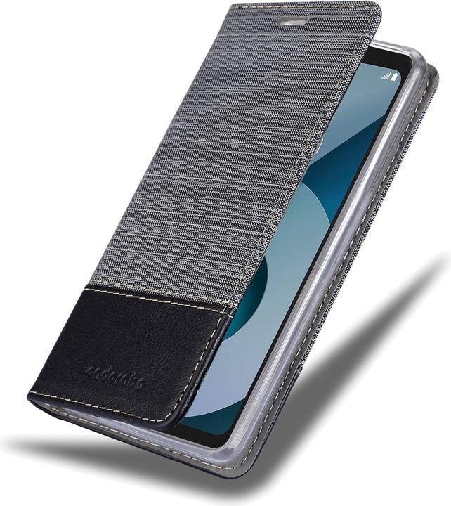 Image du produit Cadorabo Book Jeans Optik Cover (LG Q6)