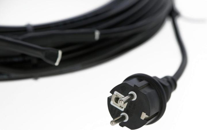 Actual product image Kerbl Antifreeze heating cable for gutters and pipes with thermostat