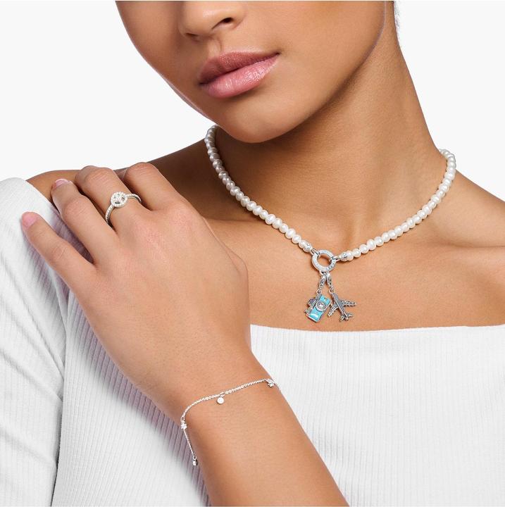 Actual product image Thomas Sabo Chain pearls (925 silver, 40 - 45 cm)