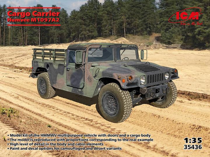 Immagine prodotto ICM Humvee M1097A2 Cargo Carrier