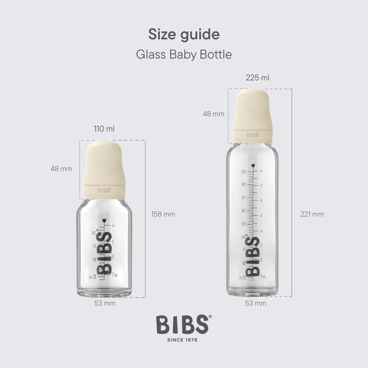 Image du produit Bibs Anti Colic bouteille Latex 270 ml Medium Flow Sage (270 ml)